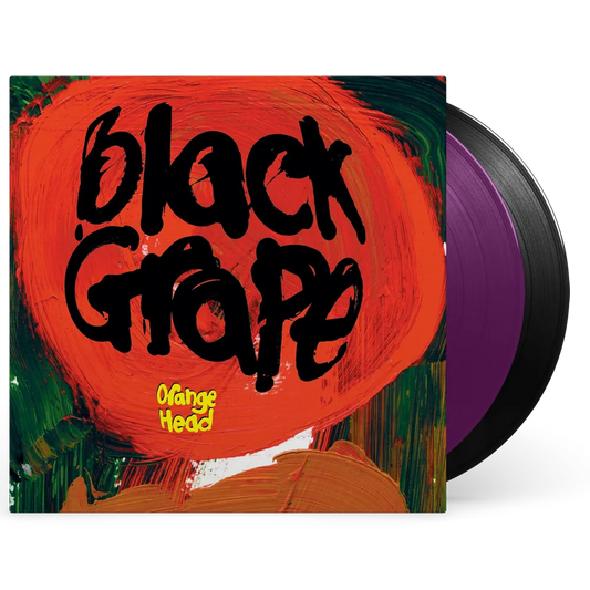 BLACK GRAPE - ORANGE HEAD (TRANS PURPLE RT LP 1 / BLACK COLOUR LP 2)