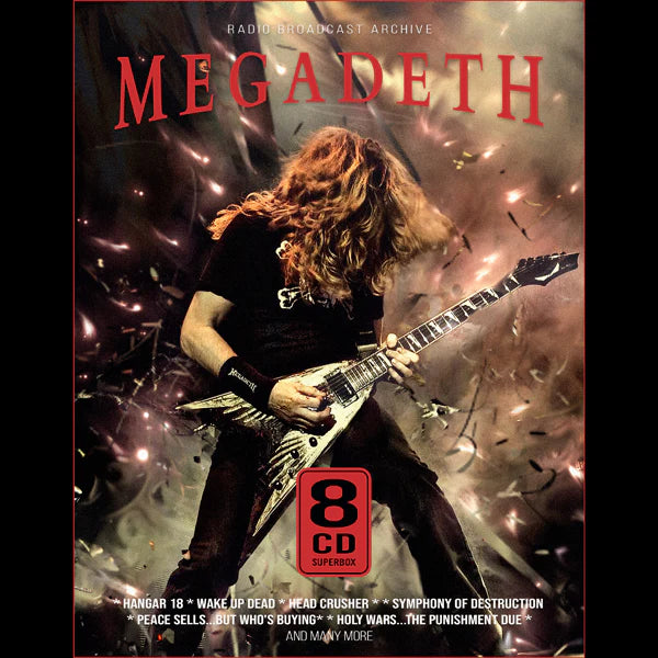 MEGADETH - MEGADETH (RADIO BROADCAST) [CD Box Set]