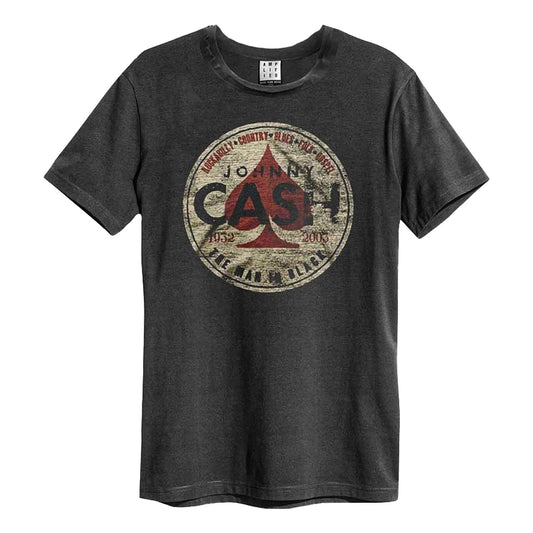 JOHNNY CASH - The Man In Black T-Shirt (Charcoal)