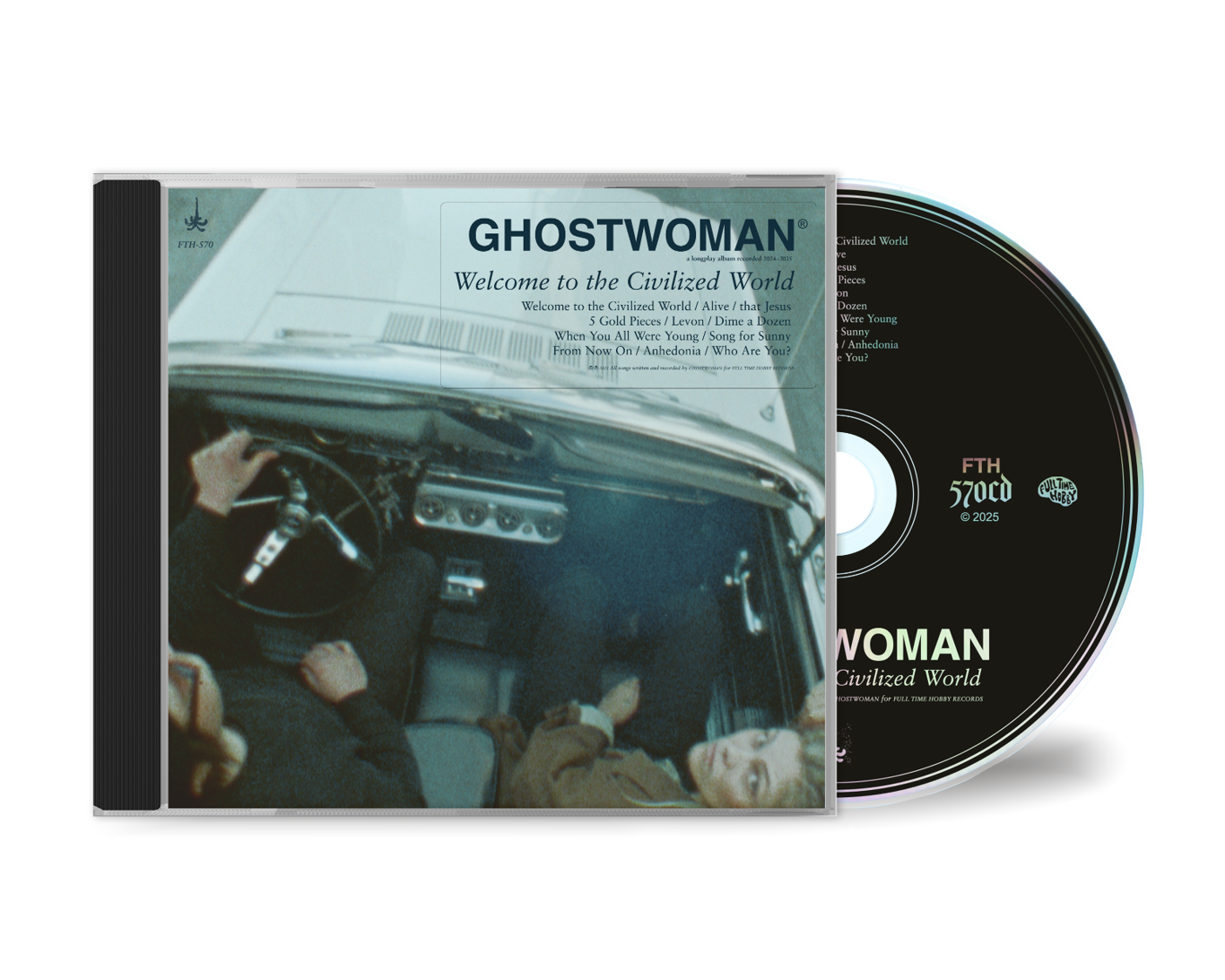 Ghostwoman - Welcome to the Civilized World [CD]