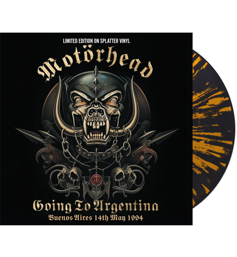 MOTORHEAD - Going To Argentina (Black & Orange Splatter Vinyl)