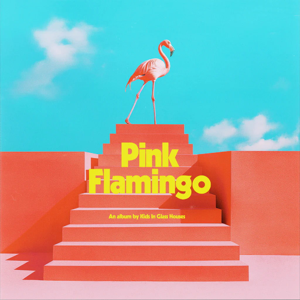 Kids In Glass Houses - Pink Flamingo [Blue & Pink (Half & Half) Vinyl]