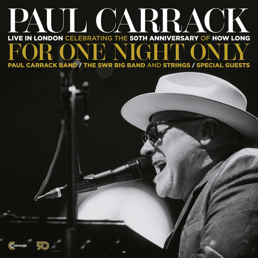 Paul Carrack - For One Night Only - Live In London [2CD Set]