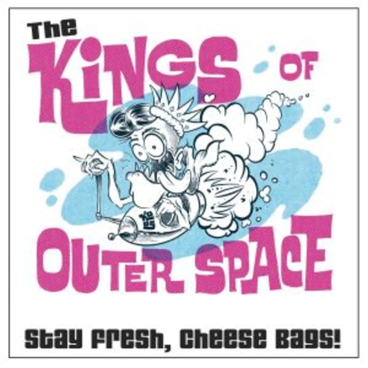 Kings of Outer Space - Stay Fresh Cheese Bags [10EP Pink vinyl]