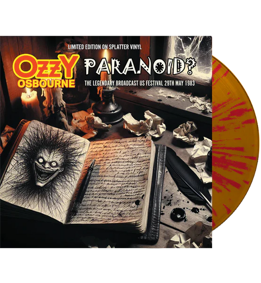 OZZY OSBOURNE - Paranoid? (Orange/Red Splatter Vinyl)