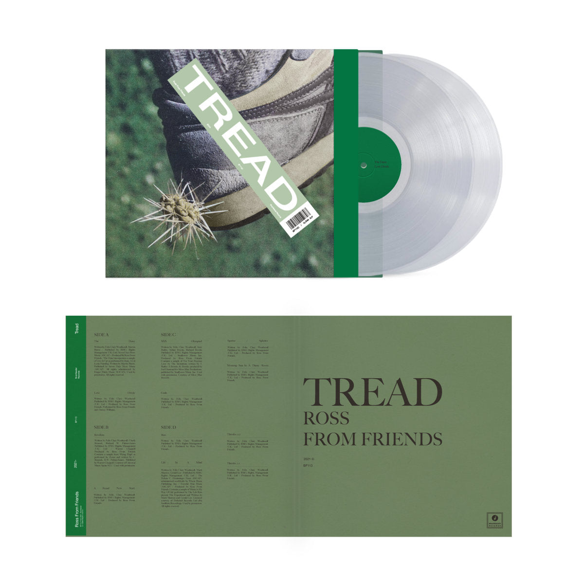 ROSS FROM FRIENDS - TREAD [2LP Clear]