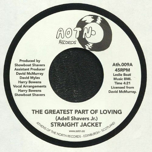 Straight Jacket - Greatest Part of Loving You [7" Vinyl]