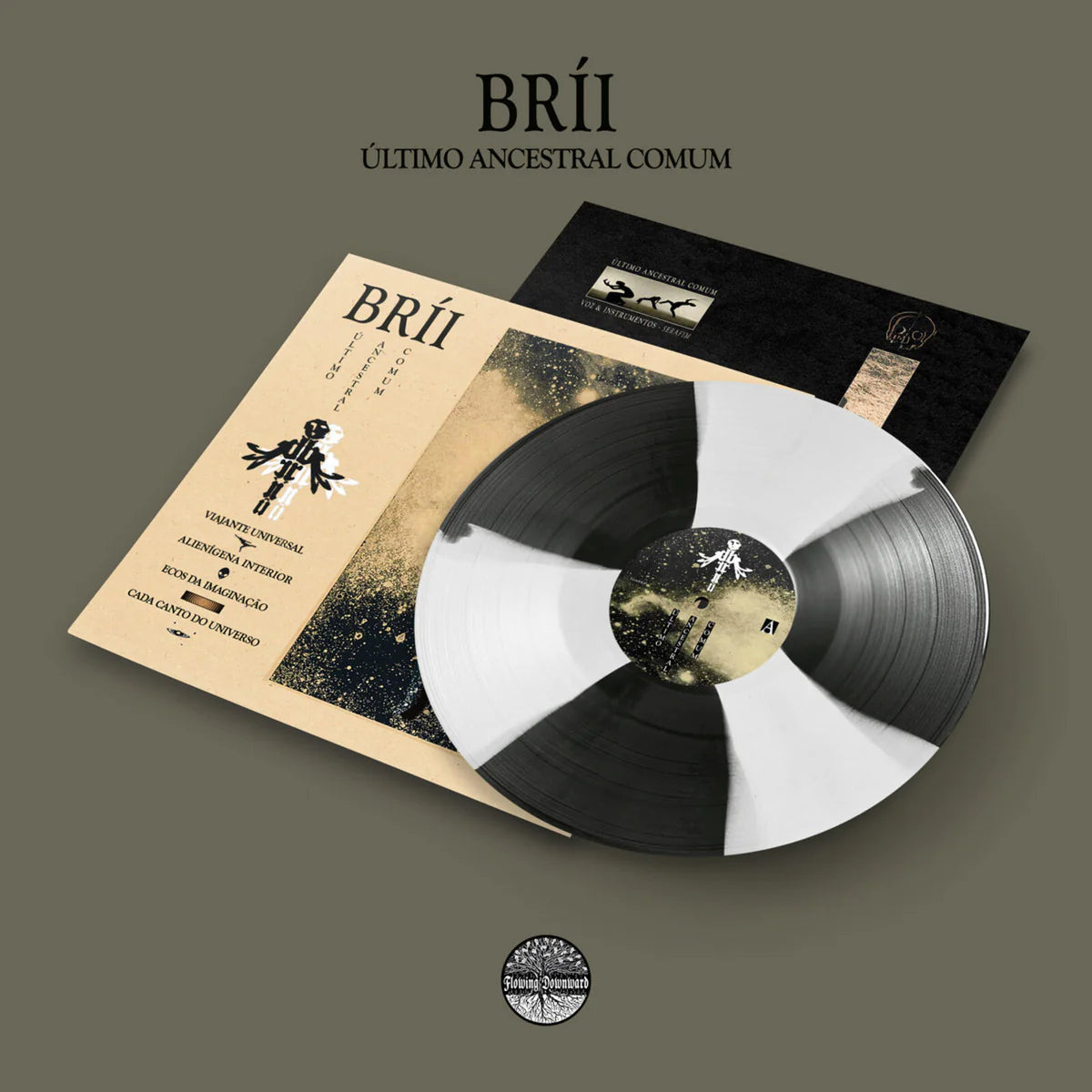 Brii - Ultimo Ancestral [Spinner effect black and white LP]
