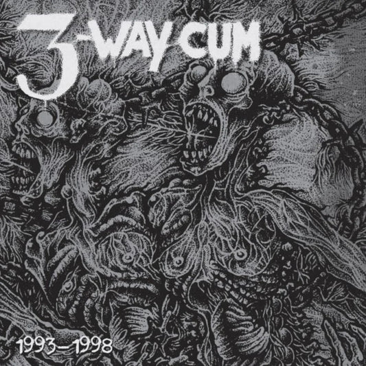 3-Way Cum - 1993-1998 [Black / Silver Splatter 2LP]