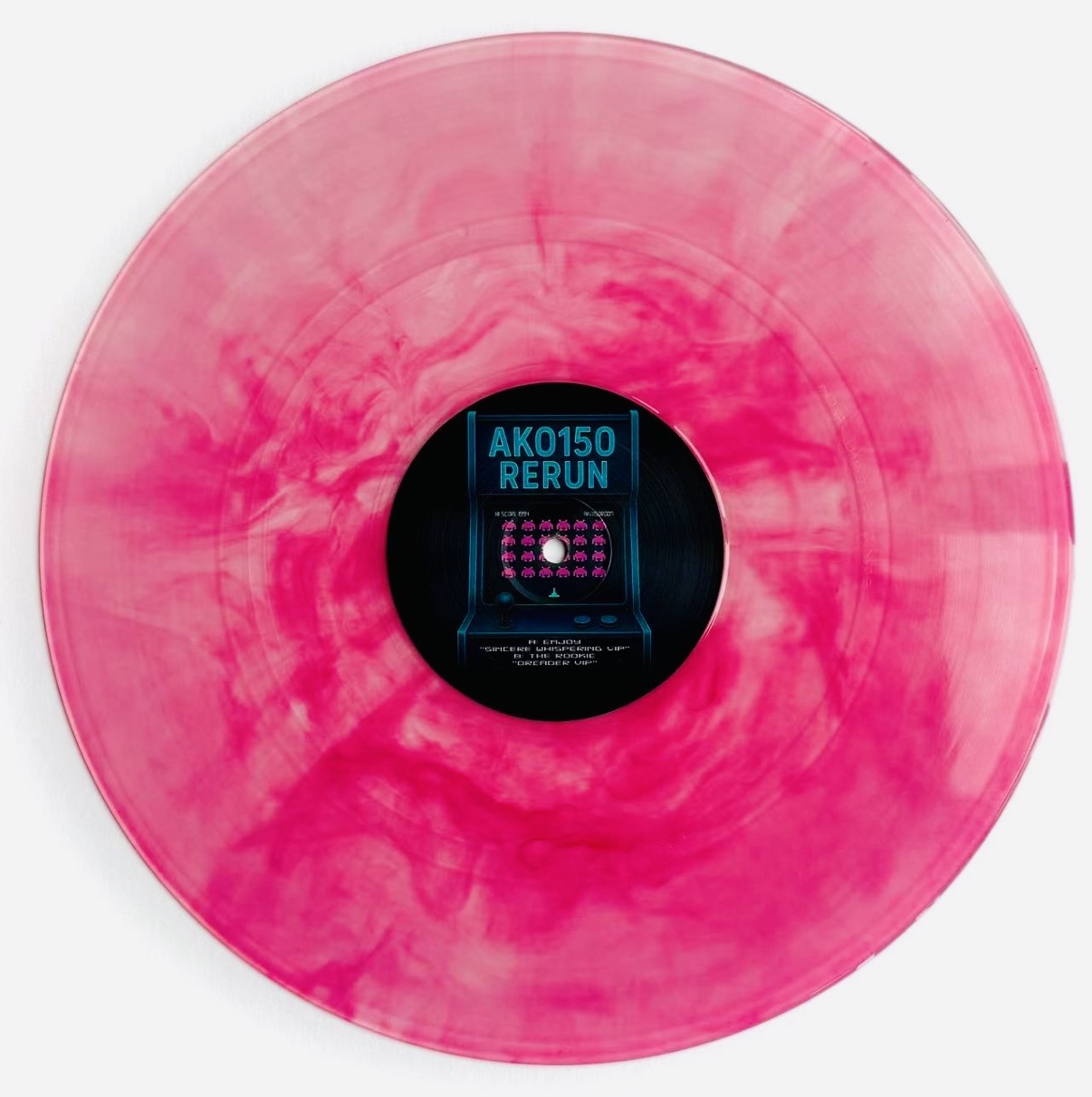 Enjoy & The Rookie - Sincere Whispering (VIP) / Dreader (VIP) (Pink Smoke Colour Vinyl)