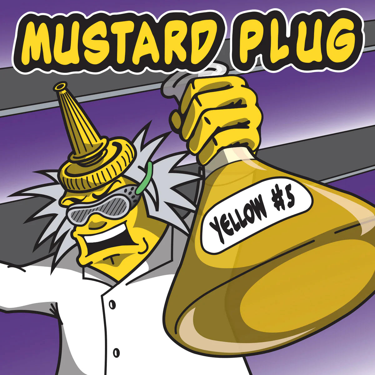 Mustard Plug - Yellow #5 [Purple coloured vinyl]