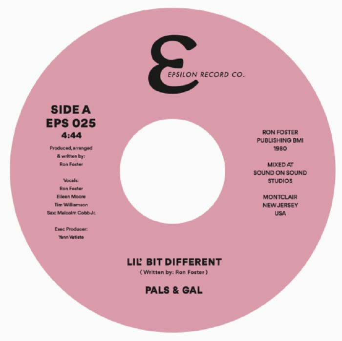 PALS & GAL - Lil' Bit Different [7" Vinyl]