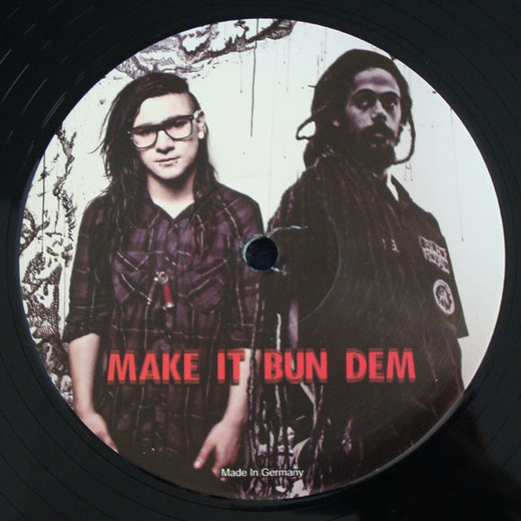 SKRILLEX & DAMIAN MARLEY - MAKE IT BUN DEM [Coloured Vinyl]