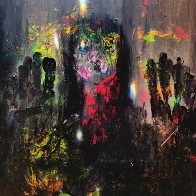 EarthBall - Outside Over There [RED AND BLACK SPLATTER VINYL]