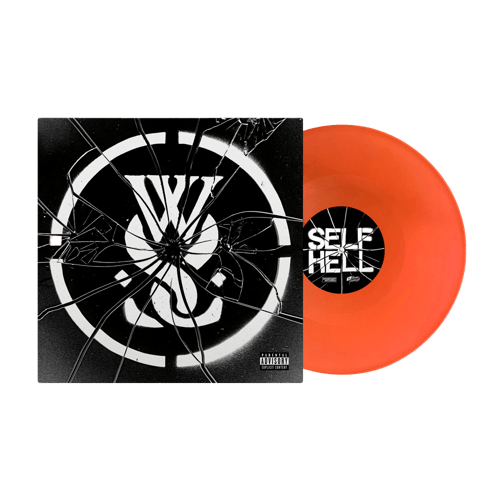 WHILE SHE SLEEPS - SELF HELL [Transparent Neon Orange]
