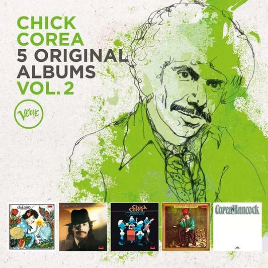 Chick Corea - 5 Original Albums, Vol. 2 [CD set]