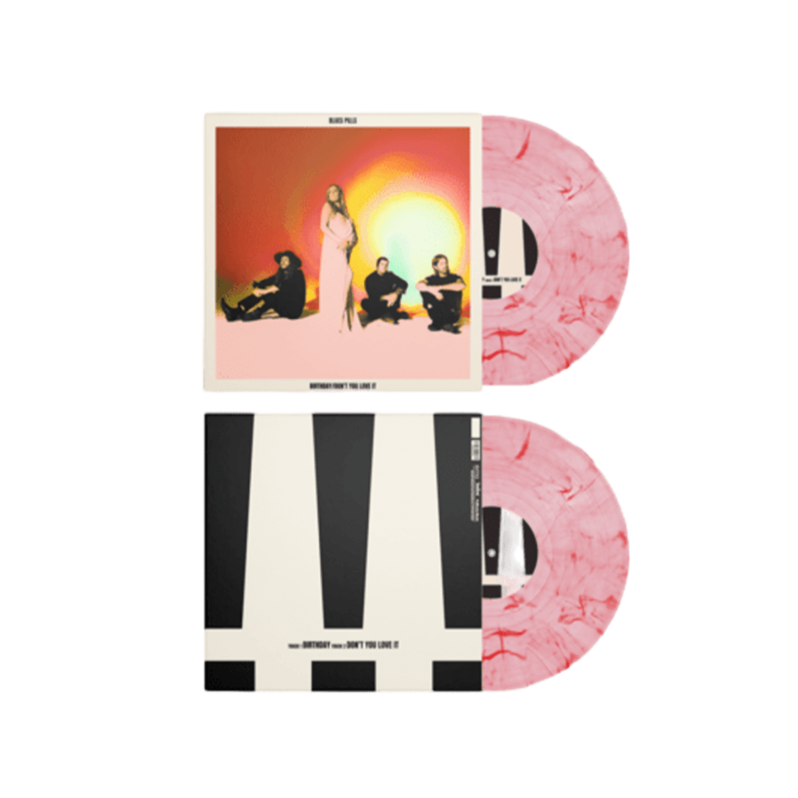 Blues Pills - Birthday / Don't You Love It [Red & White Marble LP] (RSD 2024) (ONE PER PERSON)