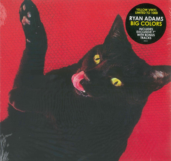 RYAN ADAMS - BIG COLORS (AUSTRALIAN EXCLUSIVE “CAT’S EYE YELLOW” VINYL + 7”)