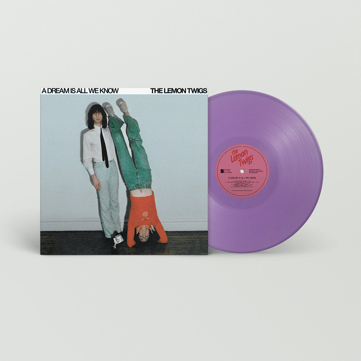 THE LEMON TWIGS - A DREAM IS ALL WE KNOW (PURPLE VINYL)