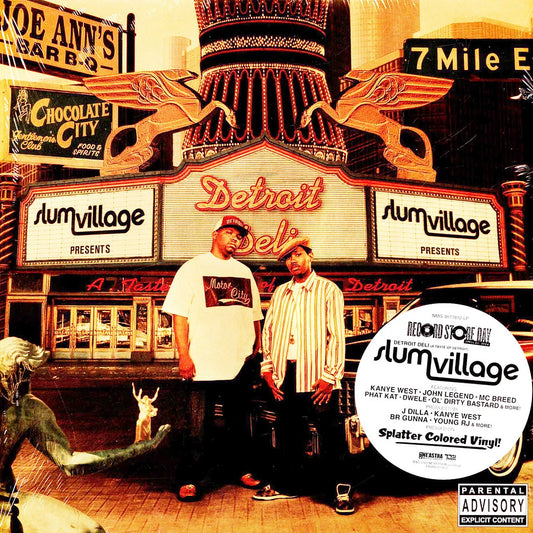 SLUM VILLAGE - DETROIT DELI (A TASTE OF DETROIT) [Clear/orange/green splatter Vinyl] (RSD 2024) (ONE PER PERSON)