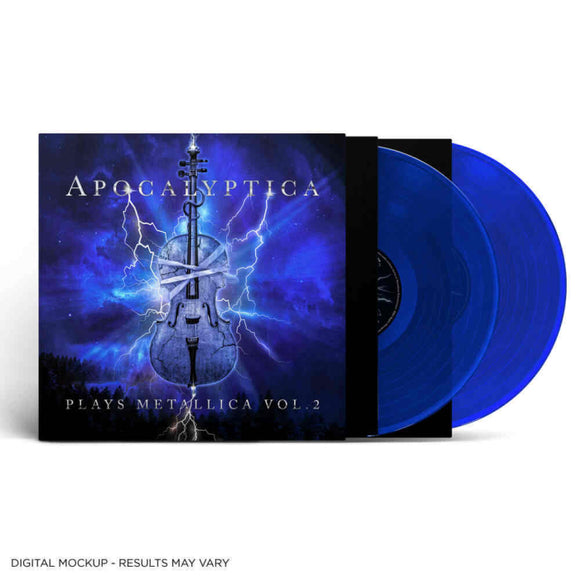 Apocalyptica - Plays Metallica, Vol. 2 [2LP Transparent Blue Vinyl]