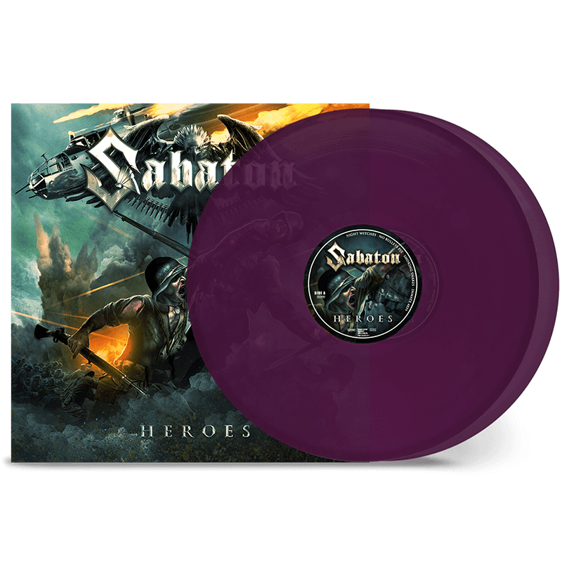 Sabaton - Heroes 10th Anniversary [2LP - Ltd Transparent Violet Vinyl]