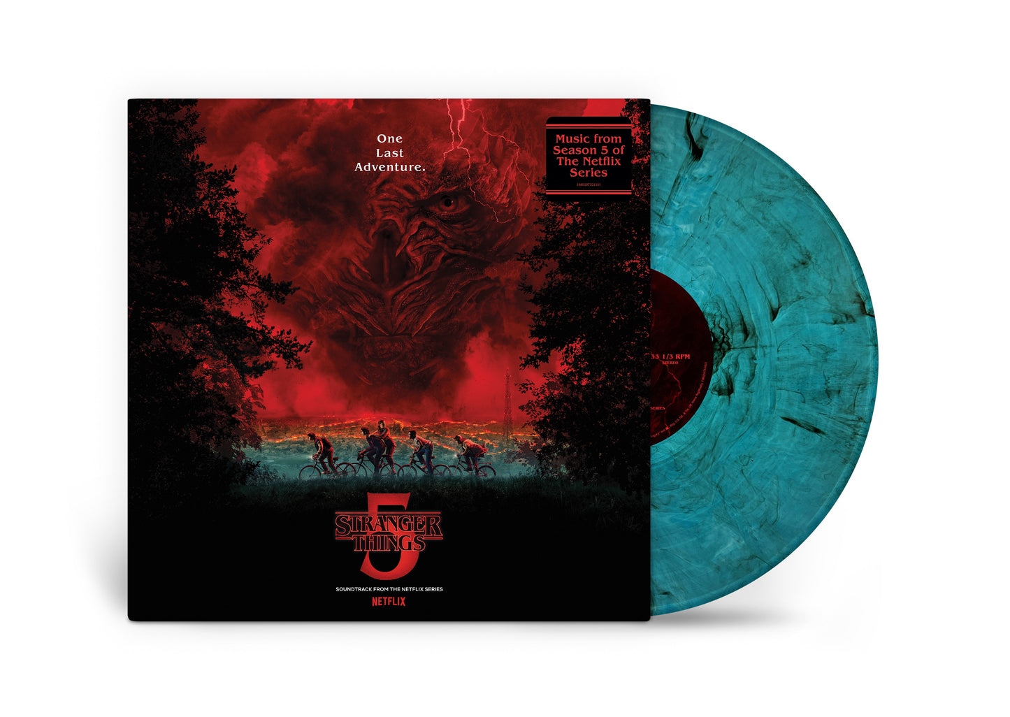 Various - Stranger Things: Soundtrack From The Netflix Series, Season 5 [Sea Blue Smoke LP]