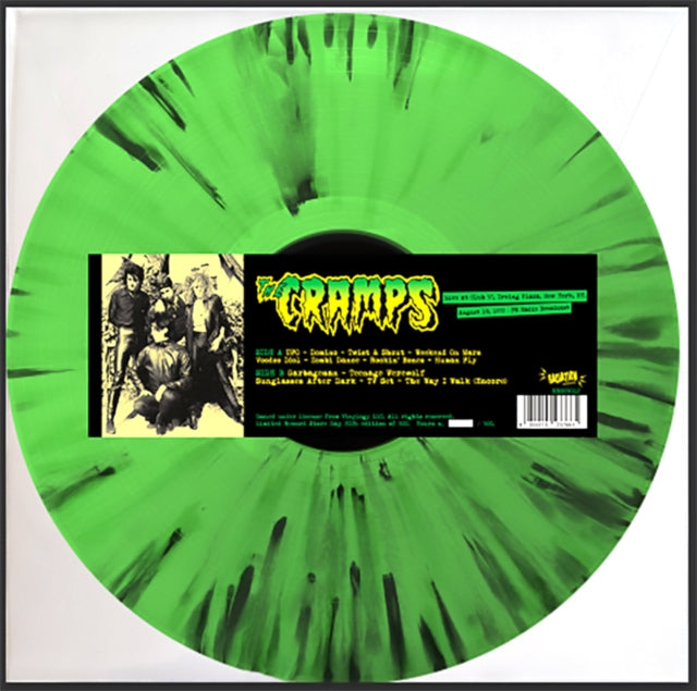 The Cramps - Live at Club 57, Irving Plaza, New York, August 18, 1979 [Coloured Vinyl]