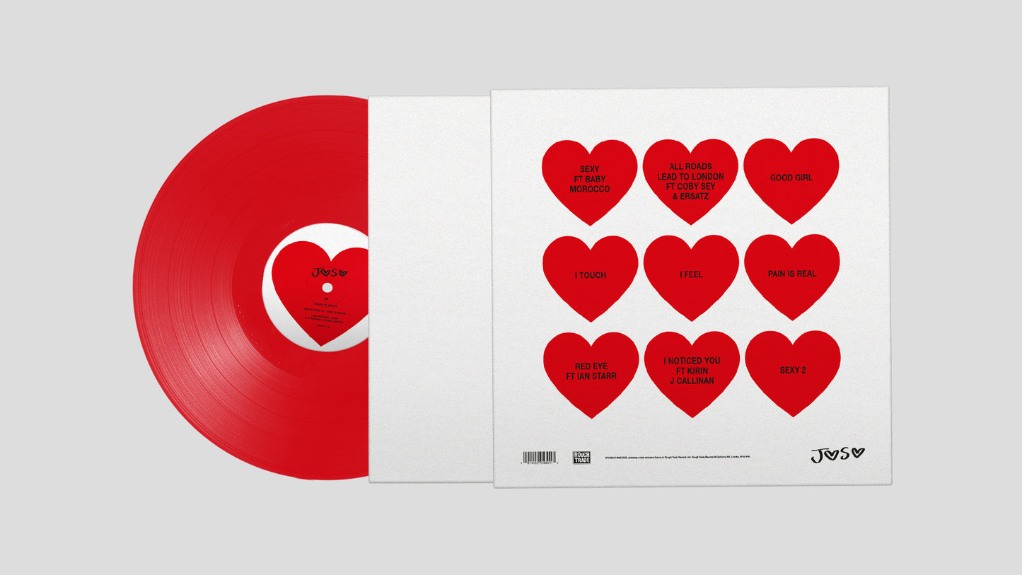 Jockstrap & Taylor Skye - I<3UQTINVU - Remix album [Red Vinyl + Perfume-Scented Inner Sleeve]