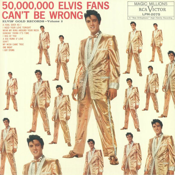 Elvis Presley - 50,000,000 Elvis Fans Can't Be Wrong (1LP)