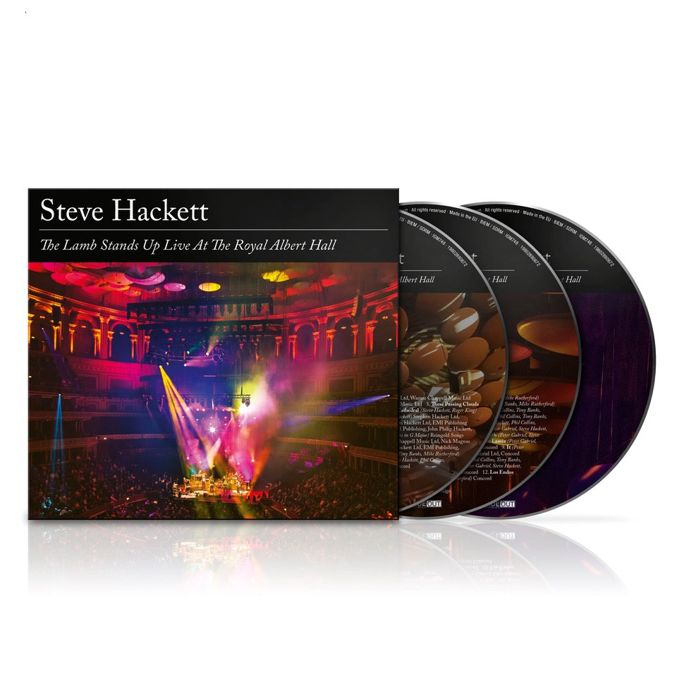 Steve Hackett - The Lamb Stands Up Live At The Royal Albert Hall [2CD+Blu-ray]