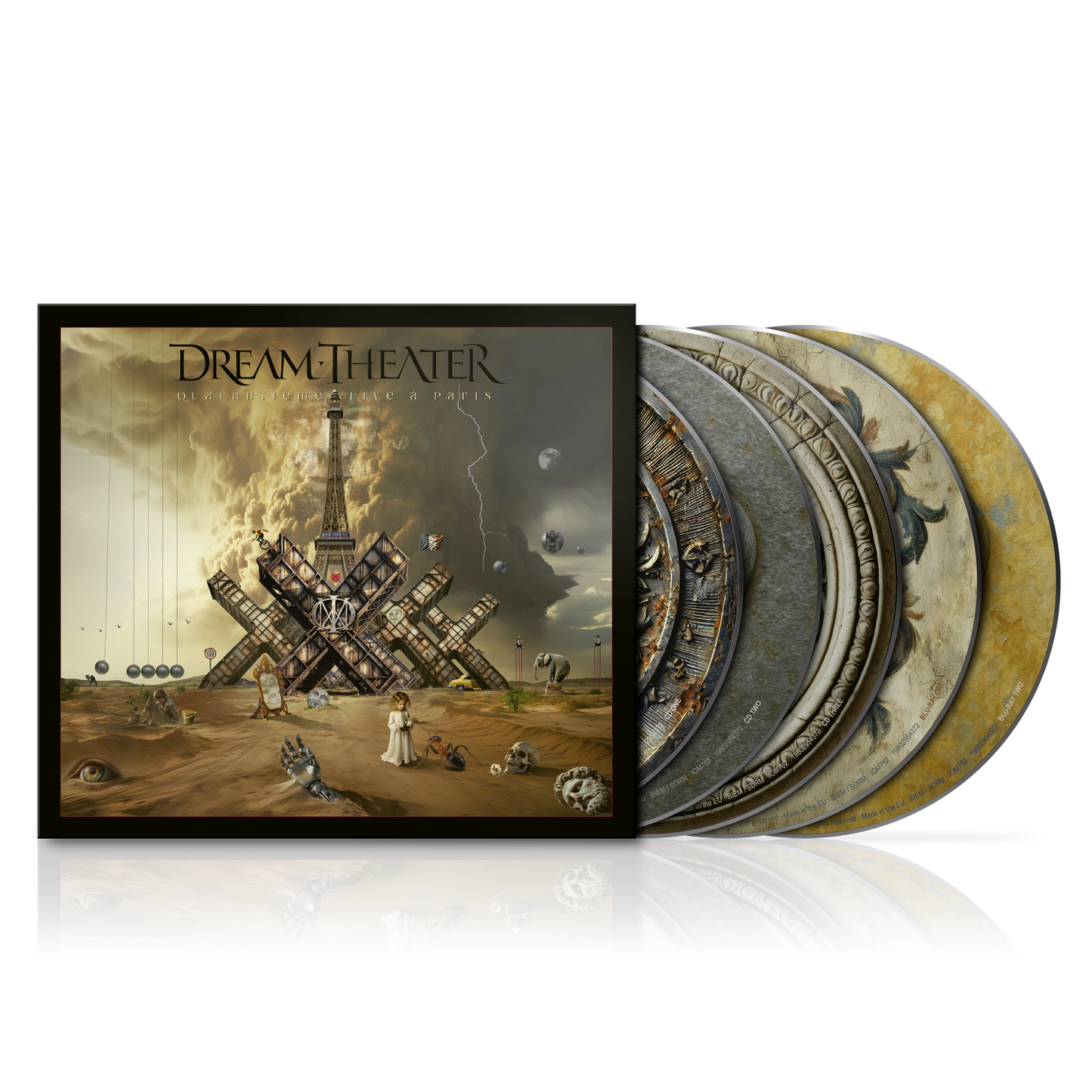 Dream Theater - Quarantième: Live à Paris [Special Edition 3CD+2Blu-ray Digipak in Slipcase]
