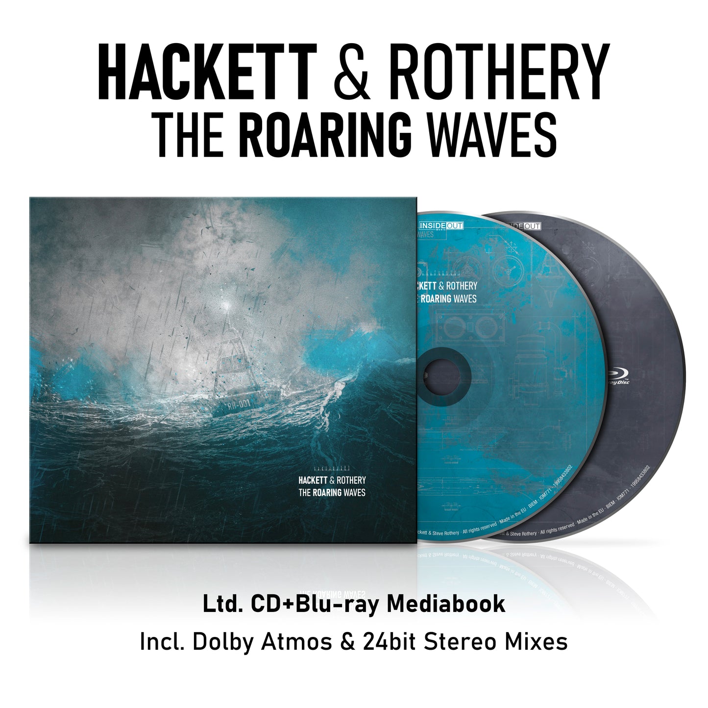 Steve Hackett & Steve Rothery - The Roaring Waves [CD/Blu-ray]