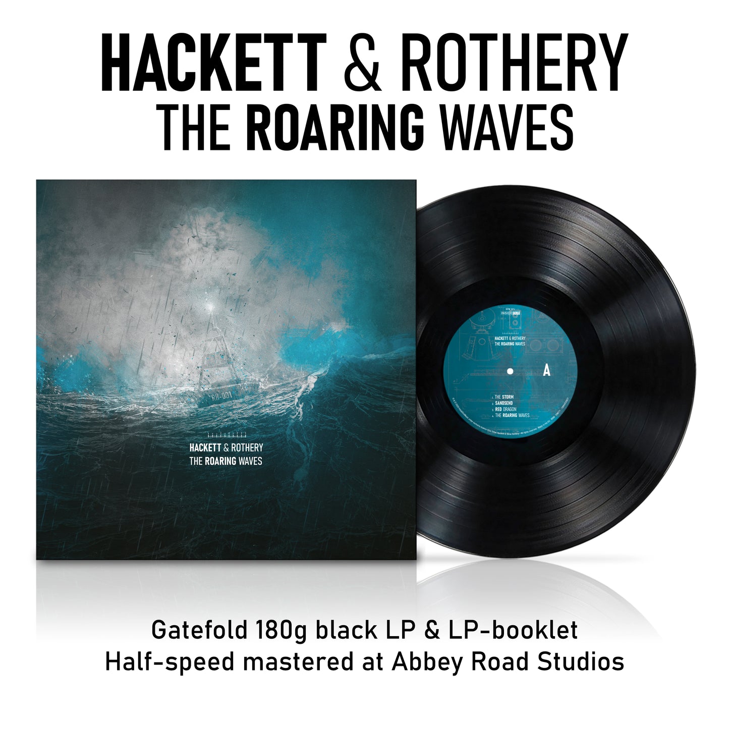 Steve Hackett & Steve Rothery - The Roaring Waves [LP]