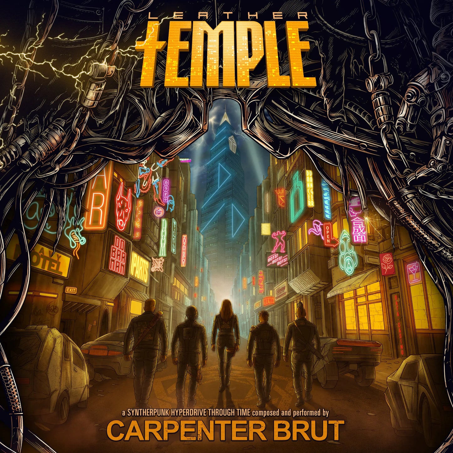 Carpenter Brut - Leather Temple [CD]