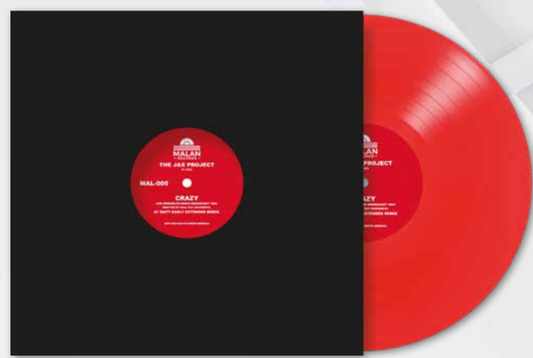 THE J&E PROJECT FT. SEAL – CRAZY [Red Vinyl]