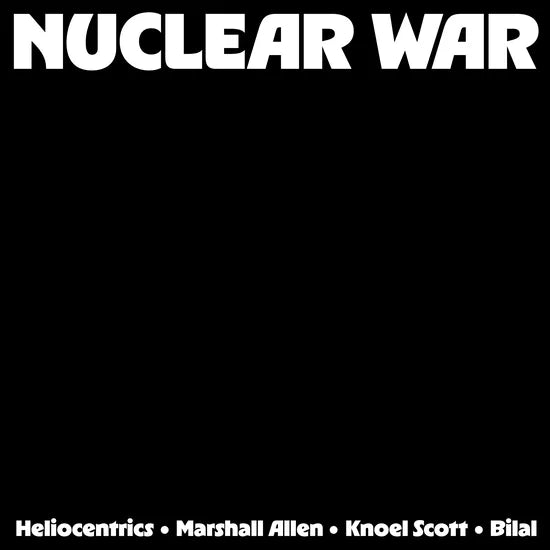 The Heliocentrics / Marshall Allen & Knoel Scott Ft. Bilal - NUCLEAR WAR [Yellow & Orange Vinyl] (RECORD STORE DAY 2026)