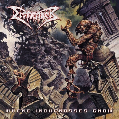 Dismember - Where Ironcrosses Grow (Sand marble Vinyl)
