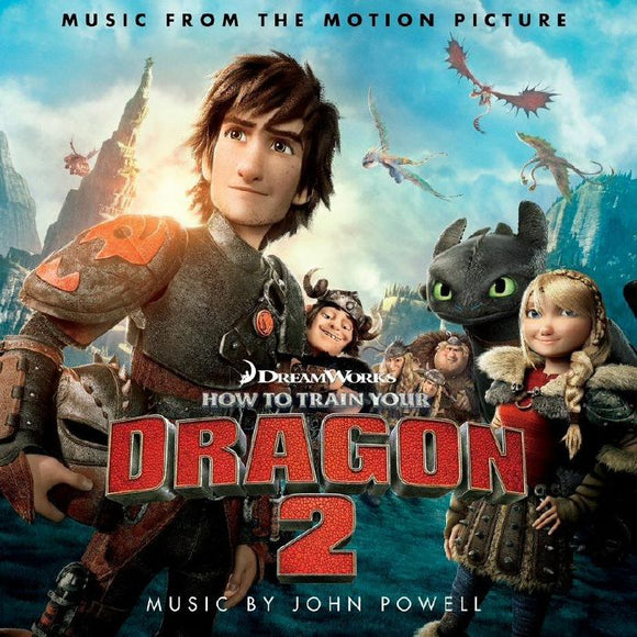 John Powell - How To Train Your Dragon 2 (Original Motion Picture Soundtrack) [Coloured 2LP Gatefold] (RSD 2023)