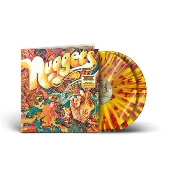 Various Artists - Nuggets: Original Artyfacts From The First Psychedelic Era (1965-1968), Vol. 1 [SYEOR 2024 Psycedelic Splatter Yellow / Red Vinyl 2LP]