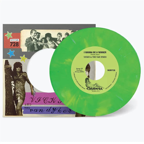 Vickie & The Van Dykes - I Wanna Be a Winner b/w Outcast [Green White Marble 7" Vinyl]