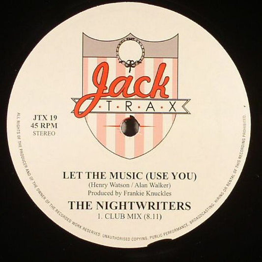 NIGHTWRITERS - Let The Music (Use You) (B-STOCK)