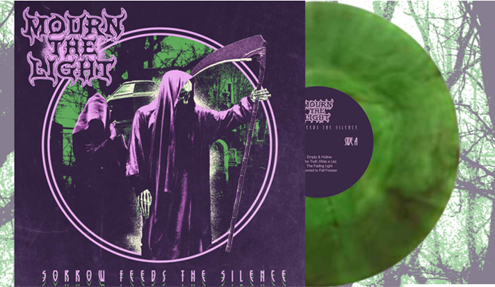 Mourn The Light - Sorrow Feeds the Silence [Clear Green Marble Vinyl]