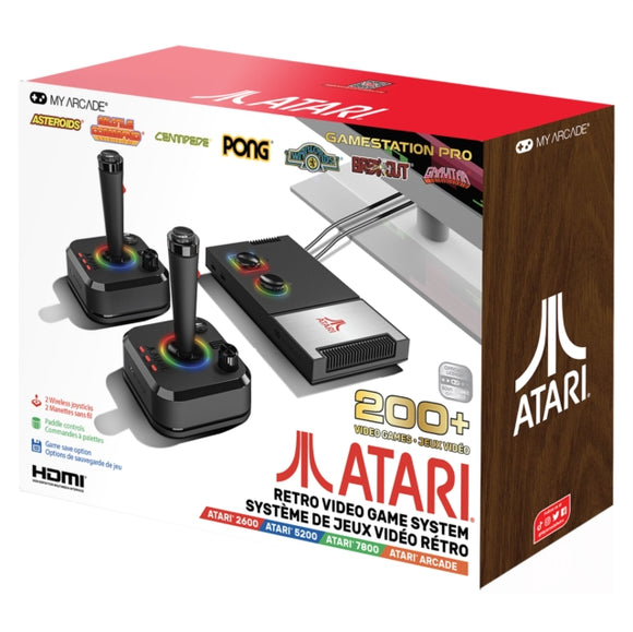 Atari Retro Video Game System (Over 200 Games In 1)