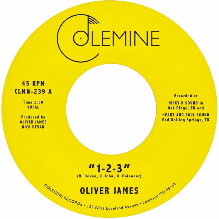 OLIVER JAMES - 37653 [7" Vinyl]