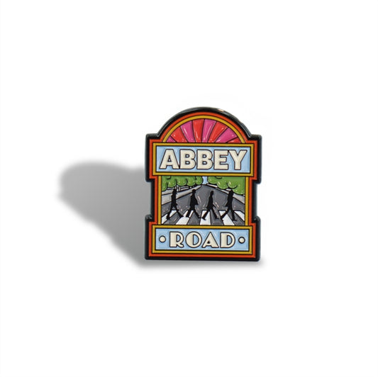 Pin Badge - The Beatles (Abbey Road) [Badge Pin Metal]