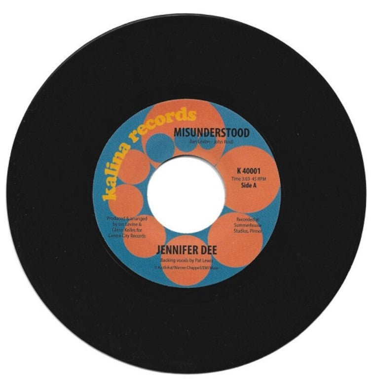 Jennifer Dee – Misunderstood [7" Vinyl]