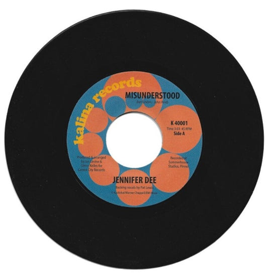 Jennifer Dee – Misunderstood [7" Vinyl]