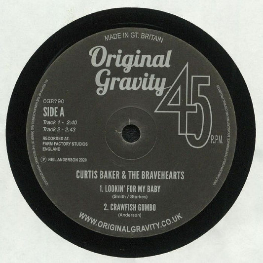 Curtis Baker & The Bravehearts - Lookin' For My Baby EP [7" Vinyl]