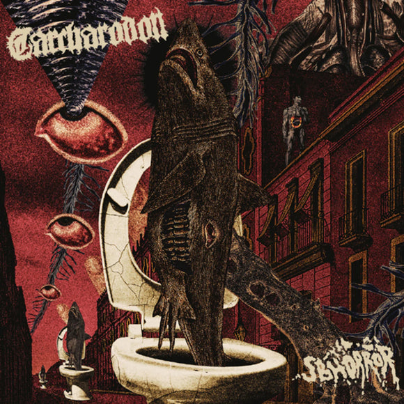 Carcharodon - Sbhorror [Gold and Black marble vinyl]
